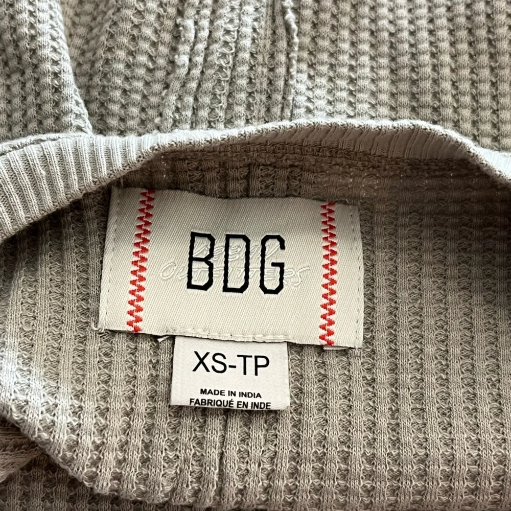 Urban Outfitters x BDG Rory Spliced Patchwork Plaid Flannel Thermal - Picture 11 of 13